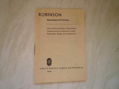Ddr spielanleitung robinson - ddr,