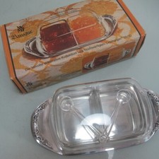 Geleedose Marmeladendose Könfitüredose WMF Baroque Cromargan  (D5)