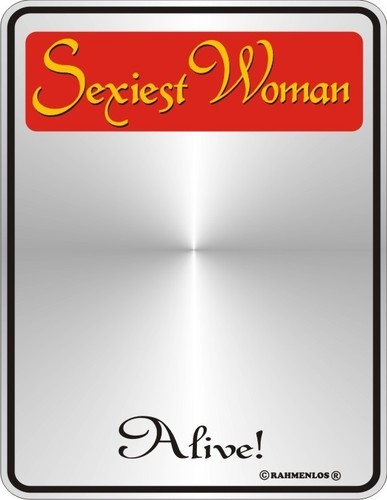 Spiegelschild schild sexiest - spiegelschild,