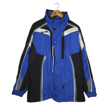 Spider Skijacke Herren L blau