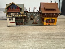 Faller H0 1713 Gebäude Combi Kit "Malerwinkel" Fachwerk Häuserblock