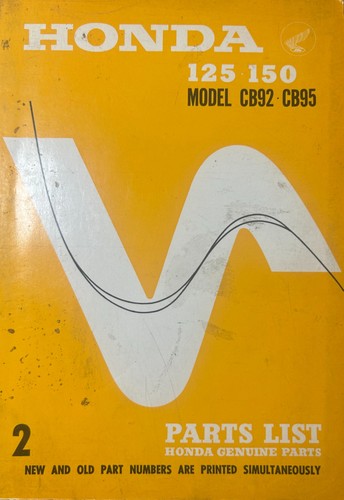 Honda modell cb92 125 - cb92, cb95