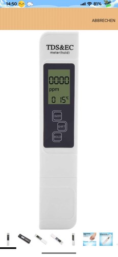 Digital tds ec meter - tds,