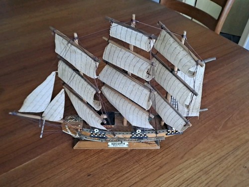Holzschiff dekoration - holzschiff,