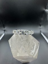 Massiver Memory Ring 18Karat (750) Weißgold mit hochfeinen Brillanten