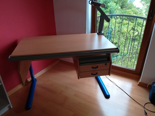 Moll schreibtisch mit lampe - schreibtisch, lampe 