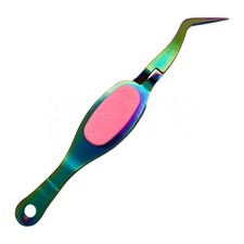 Pinzette bunt pink - , für