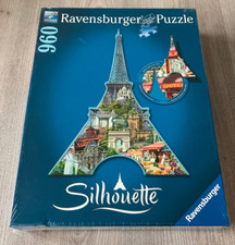 960 Teile Puzzle - Eiffelturm Paris - Silhouette - Ravensburger - NEU OVP !