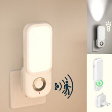 LED Nachtlicht Steckdose Mit Bewegungsmelder Treppenlicht Steckdosenlicht Lampe