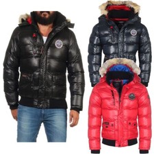 Geographical Norway Herren Winterjacke warme Jacke Steppjacke Outdoor Winter