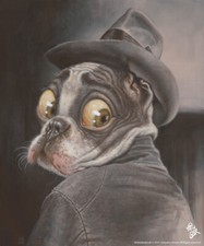 Aufkleber Sticker Dog Harold