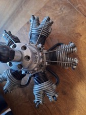 Seidel ST 540 5 Zylinder Sternmotor Teile Träger DEFEKT UNVOLLSTÄNDIG 