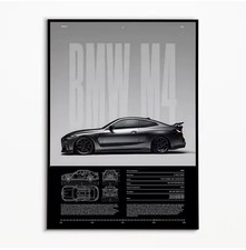 BMW M4 Poster Druck |
