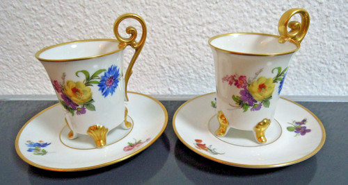 Vintage mokka tassen set - vintage, tassen,set