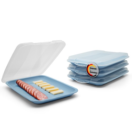 4er set aufschnittboxen - aufschnittboxen, für