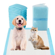 100x Welpenunterlagen Tierpflege Hunde,wc Toilette Welpen Unterlage Puppy Pads