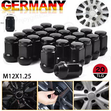 20x Radmuttern Kegelbund geschlossen M12x1,25 für Subaru Forester Impreza Legacy