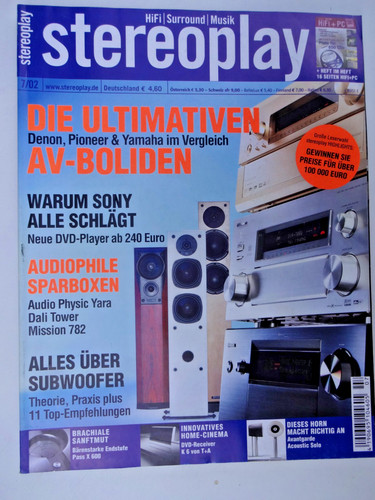 Stereoplay audio physic - 7/02,audio,