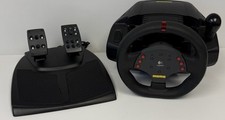 Logitech MOMO Racing Force Feedback (E-UH9) Lenkrad & Pedale & Netzteil