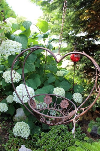 Blumenampel herz pflanzhalter - herz,