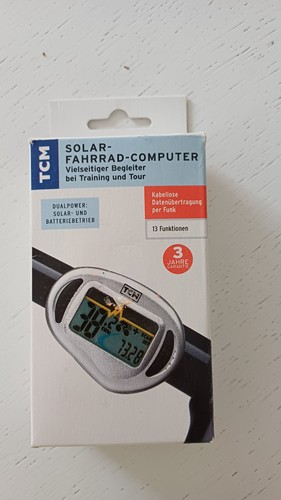 Fahrradcomputer tcm solar - fahrradcomputer,, solar-
