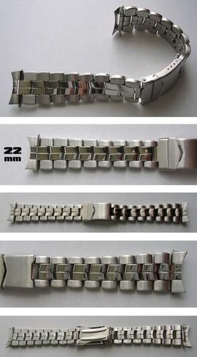 Edelstahluhrenarmband elegance - edelstahluhrenarmband,
