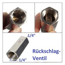 1/4" Druckluft Rückschlagventil