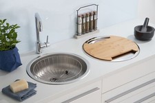 Einbauspüle Spülbecken rund