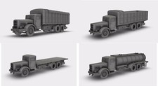 Berliet GPLE LKW Truck 1938 Bausatz 3D Druck 1:87 - 1:35
