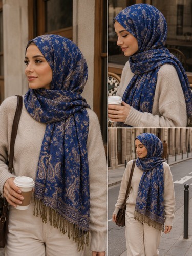 Eleganter pashmina schal - eleganter, mit