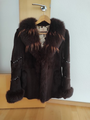 Pelzjacke pelzmantel kaninchen - pelzjacke,