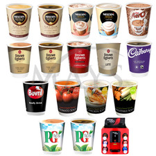 120 Kenco 2 Go Nescafe and & Go 12 Unzen Incup Heißgetränk Suppe Hülle für &Go Maschine