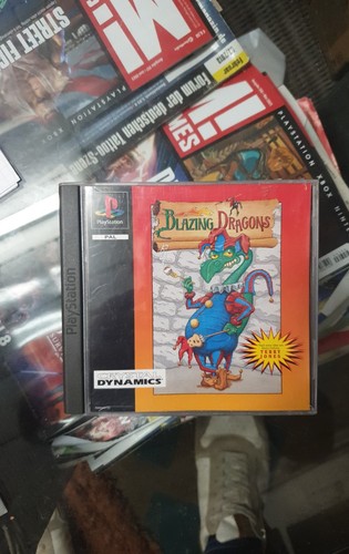 Blazing dragons ps1 - dragons,