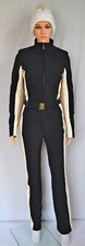 BOGNER TALISHA DAMEN SKIANZUG JET OVERALL SKI SUIT SCHWARZ UVP1499€ Gr 36L S NEU