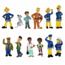 12 Stück Feuerwehrmann Sam Figuren Spielzeug Fireman-Set AKTION Circa 3-6cm