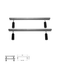 Duravit D-Code/D-Neo Fußgestell für Bade- und Duschwannen mit Seitenlänge  ...