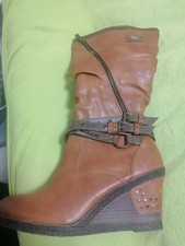 Stiefel Mustang Braun Neu Gr