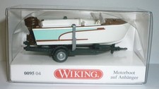 Wiking 009504 Motorboot auf