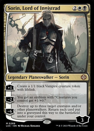 Magic mtg sorin lord - sorin,,