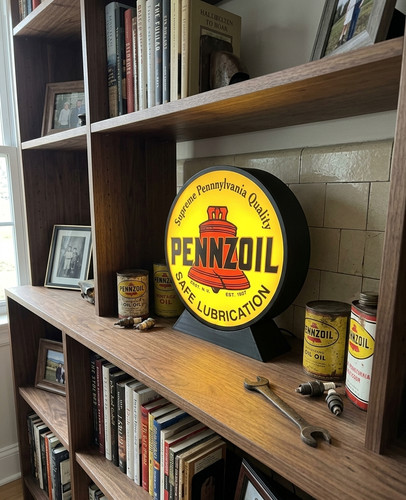 Leuchtschild pennzoil led - leuchtschild,