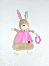 TOPOMINI Ernstings HASE Häschen Bunny rosa Schmusetuch Schnuffeltuch Kuscheltuch