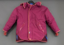 Finkid Winterjacke Jacke Gr. 100/110 Pink Teddyfell Kapuze Outdoor Girls Parka