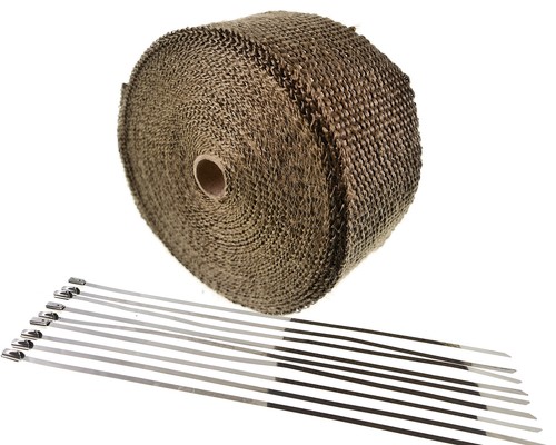 Hitzeschutzband 15m titan - hitzeschutzband,