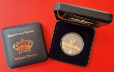 2024 Mexico 1 Onza Libertad Siegesgöttin Gold Black Empire Edition 1oz SilberRAR