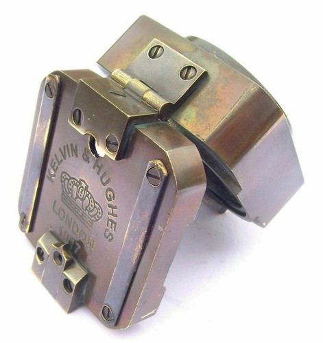 Messing antik vintage kompass - messing, antik/vintage
