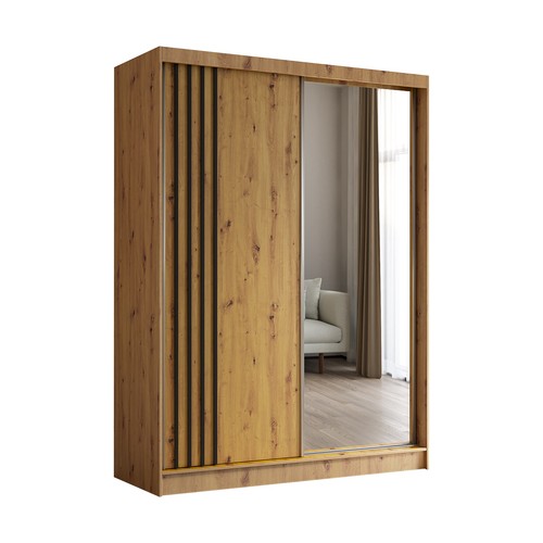 Kleiderschrank neli 160cm - kleiderschrank,