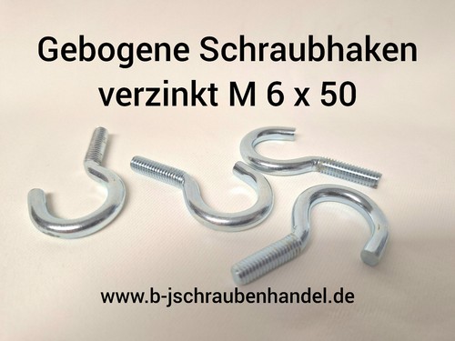 Gebogene schraubhaken mit - schraubhaken,