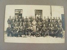 115196, Foto / Gruppenfoto, MG-Kompanie, MG 08, Beute MG, MGK, Luger 08, P 08
