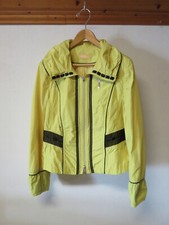Biba sportive leichte Jacke Damen hochwertige Übergangsjacke Gr.40 (M) Gelb neon
