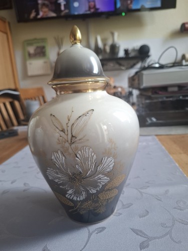 Deckelvase 5cm royal - deckelvase, ,royal
